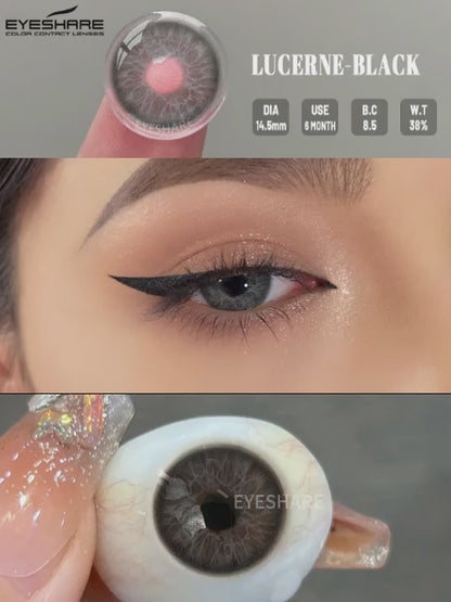 Lucerne Gray 14.5mm 1 Pair | 6 Months