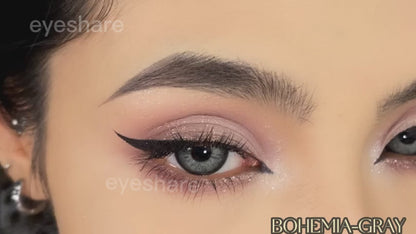 Bohemia Gray 14.5mm 1 Pair | 1 Year