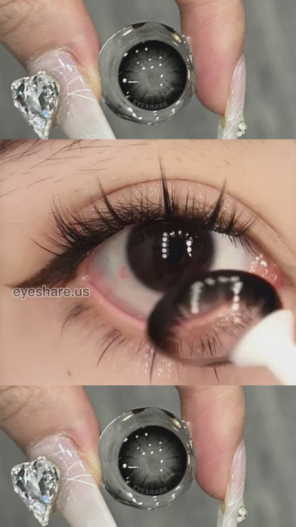 Beautyeye Black 14,5 mm 1 par | 1 año