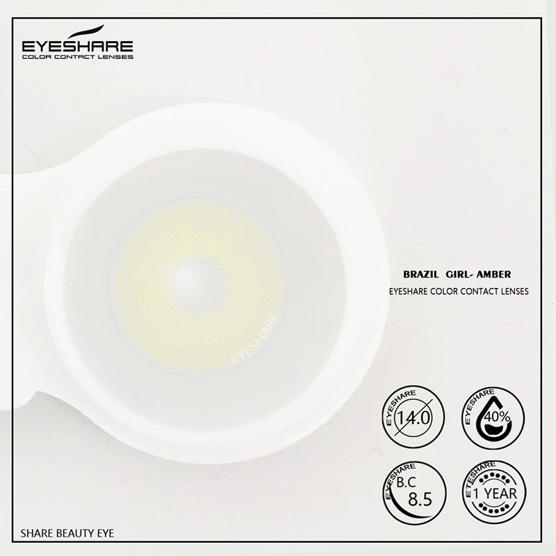 Brazilgirl Amber 14,0 mm 1 par | 1 año