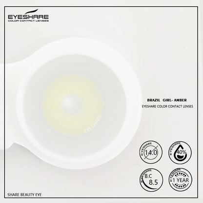 Brazilgirl Amber 14,0 mm 1 par | 1 año